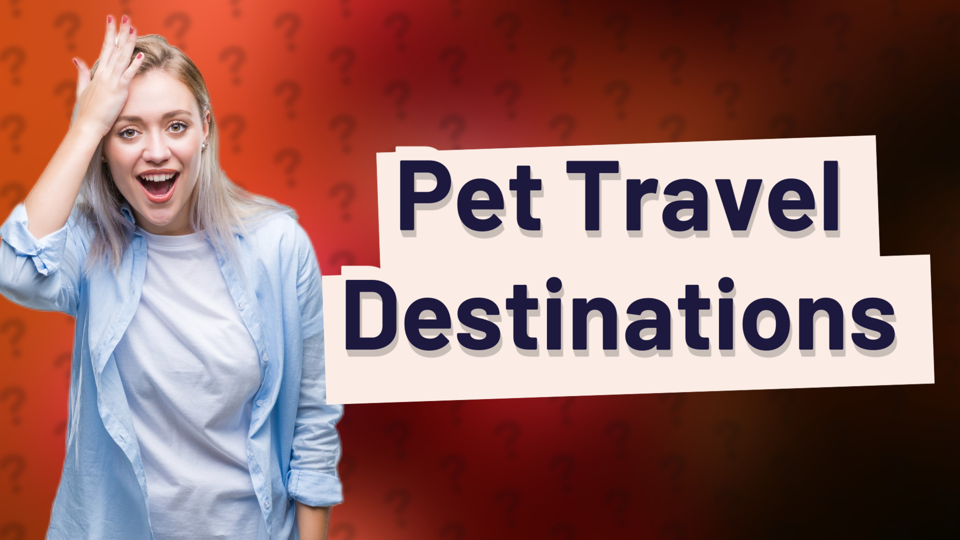 Pet Travel Destinations