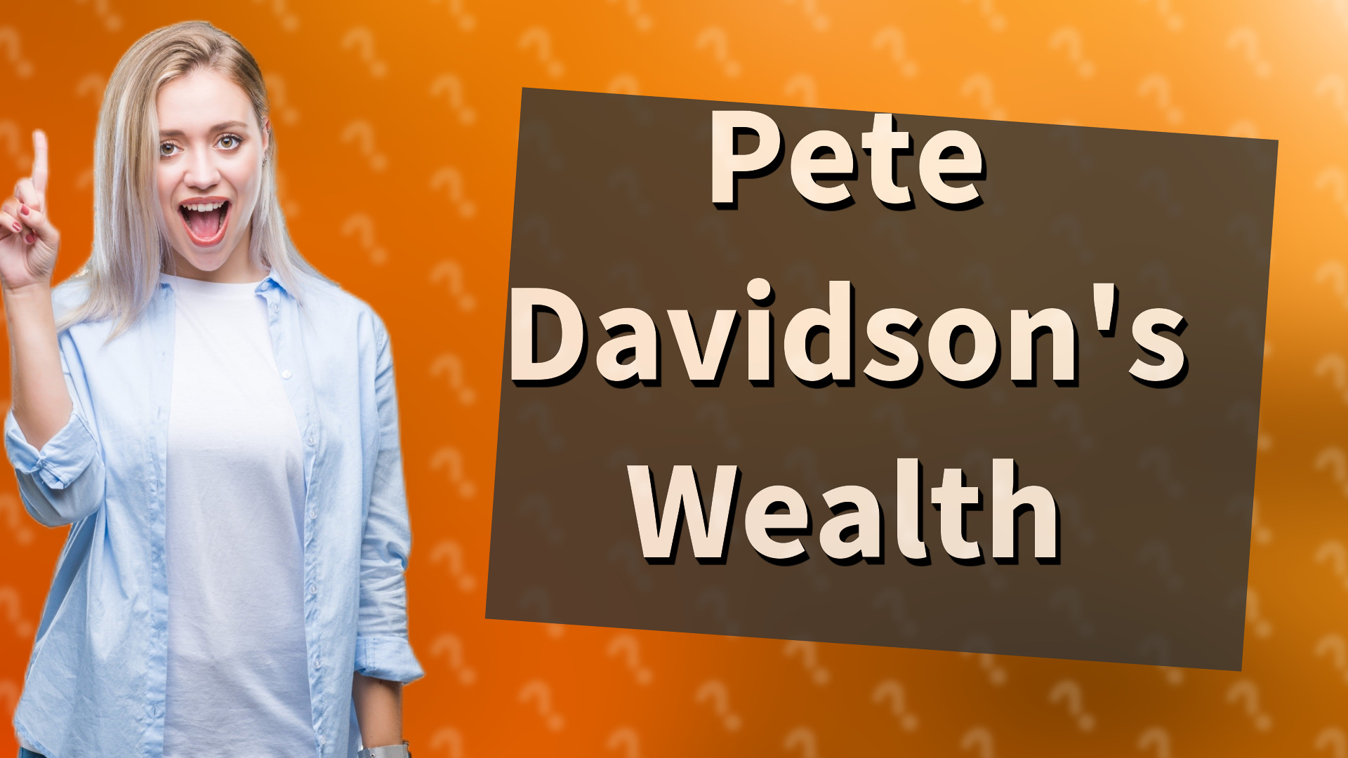 Pete Davidson's Wealth