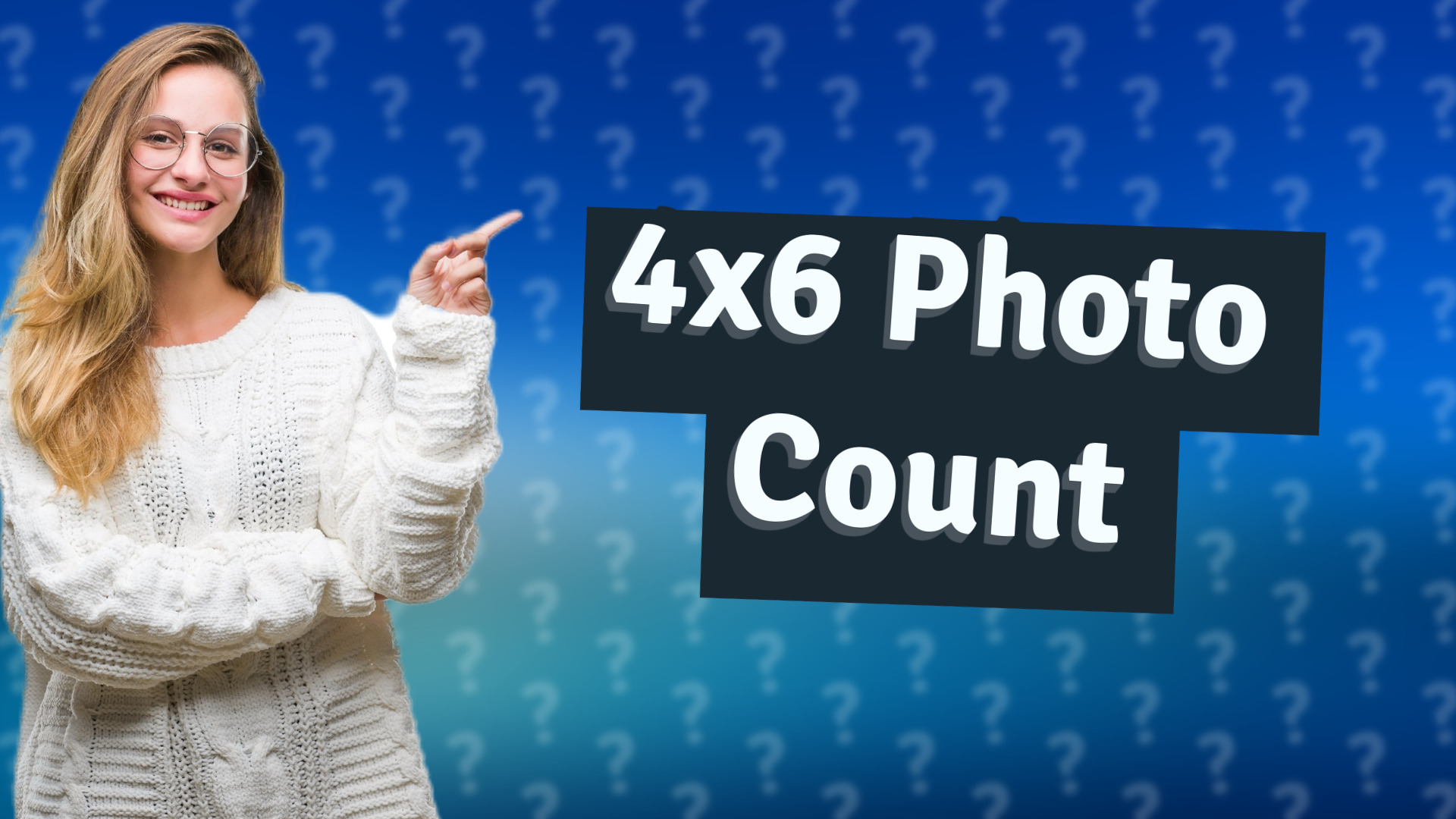 4x6 Photo Count
