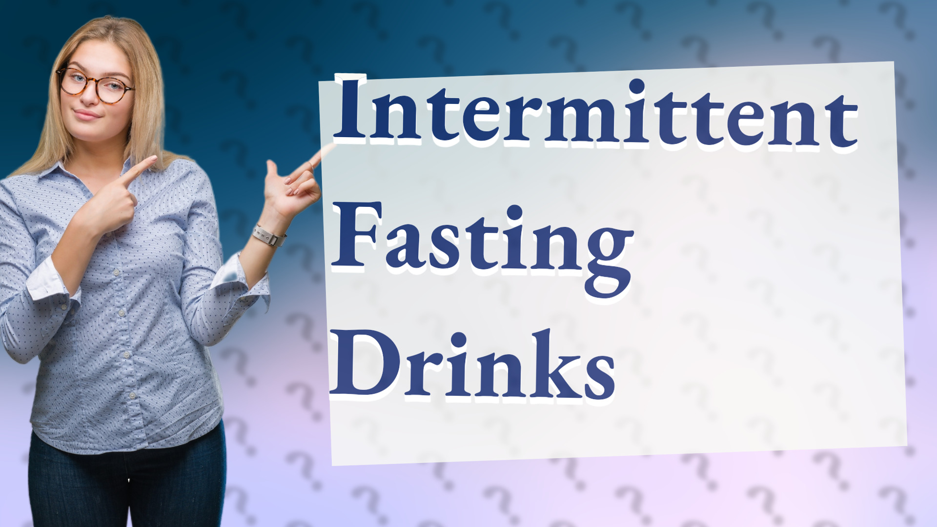 Intermittent Fasting Drinks