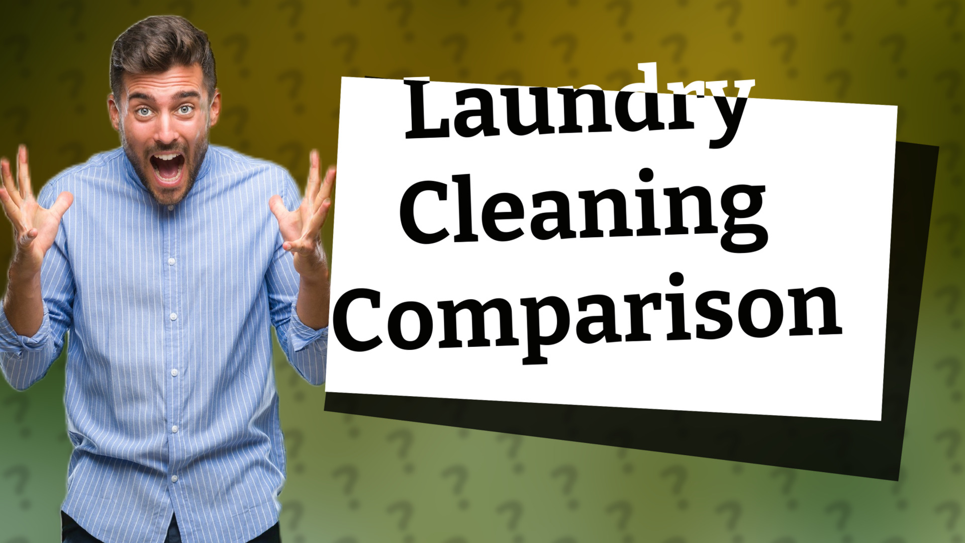Laundry Cleaning Comparison