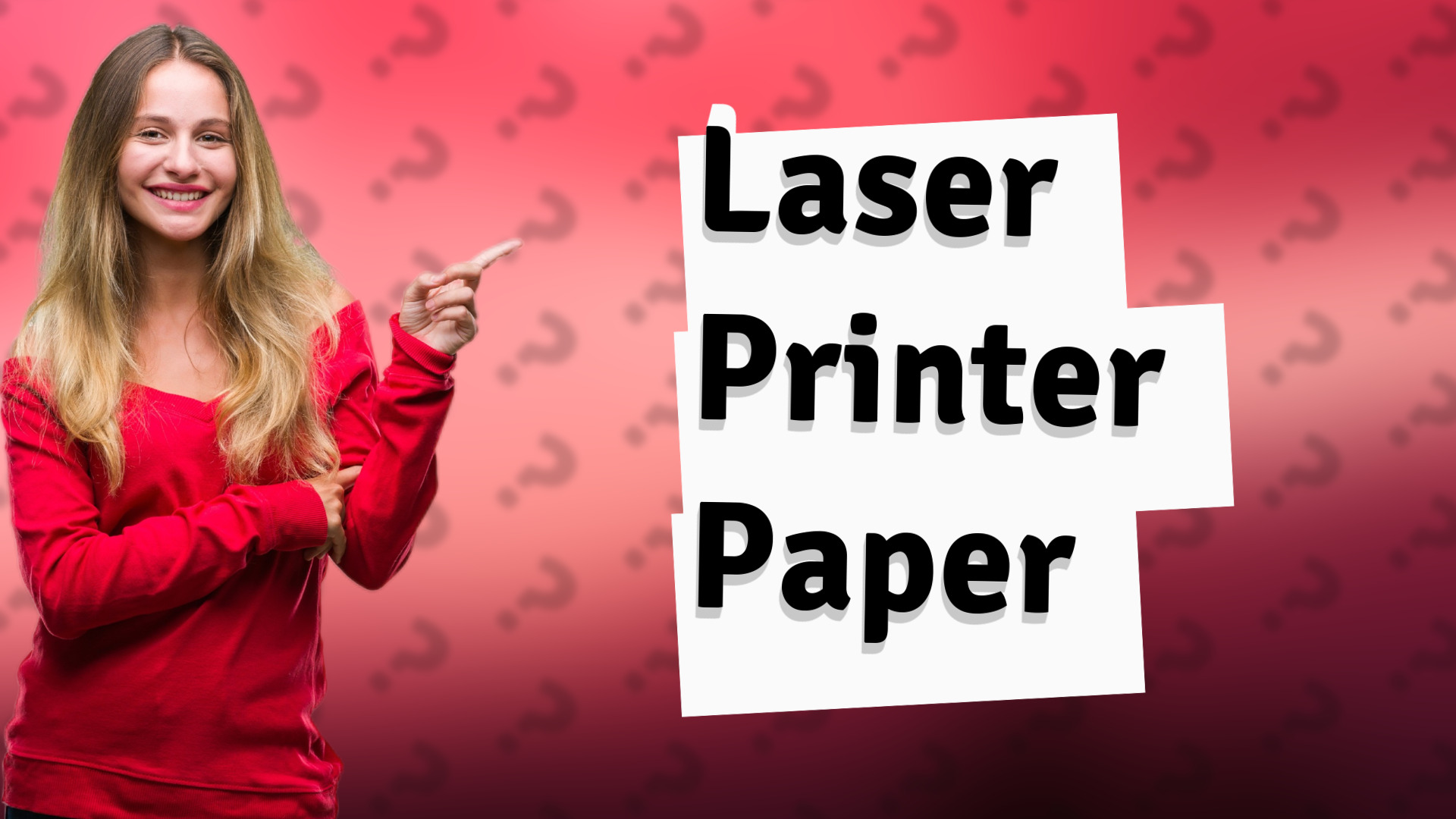 Laser Printer Paper