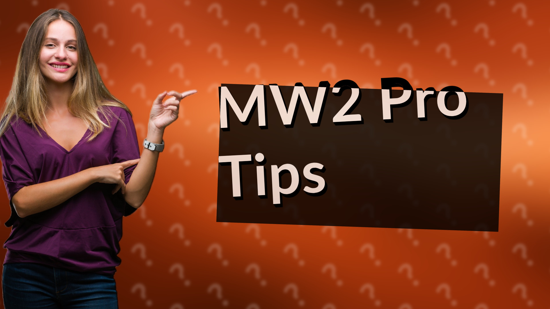 MW2 Pro Tips