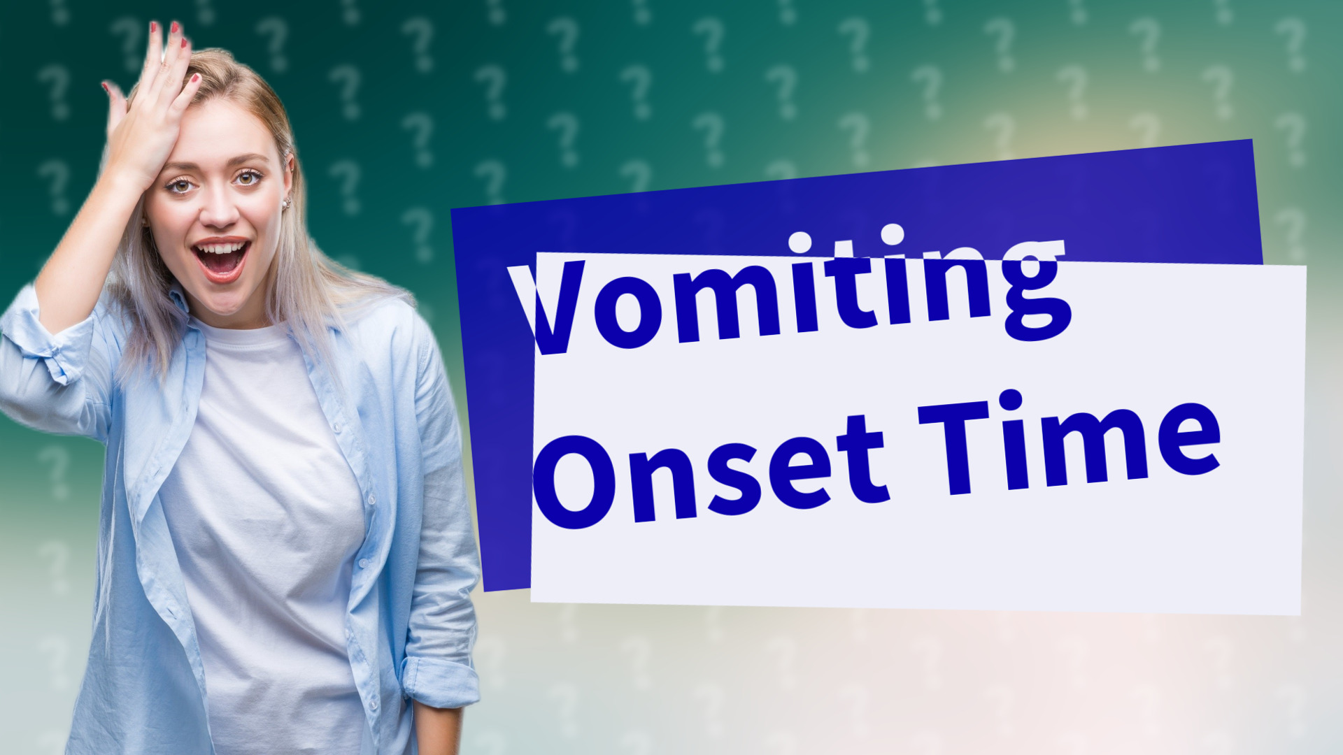 Vomiting Onset Time