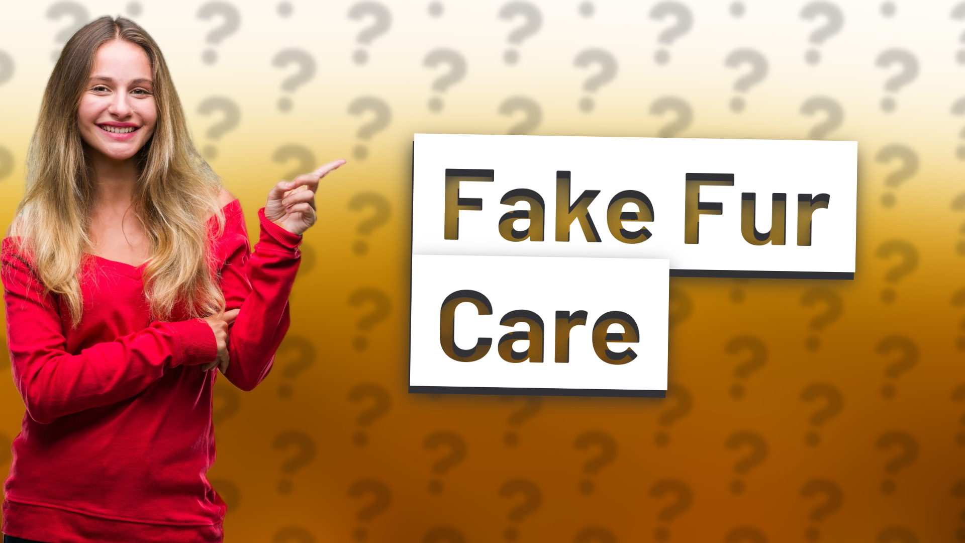 Fake Fur Care