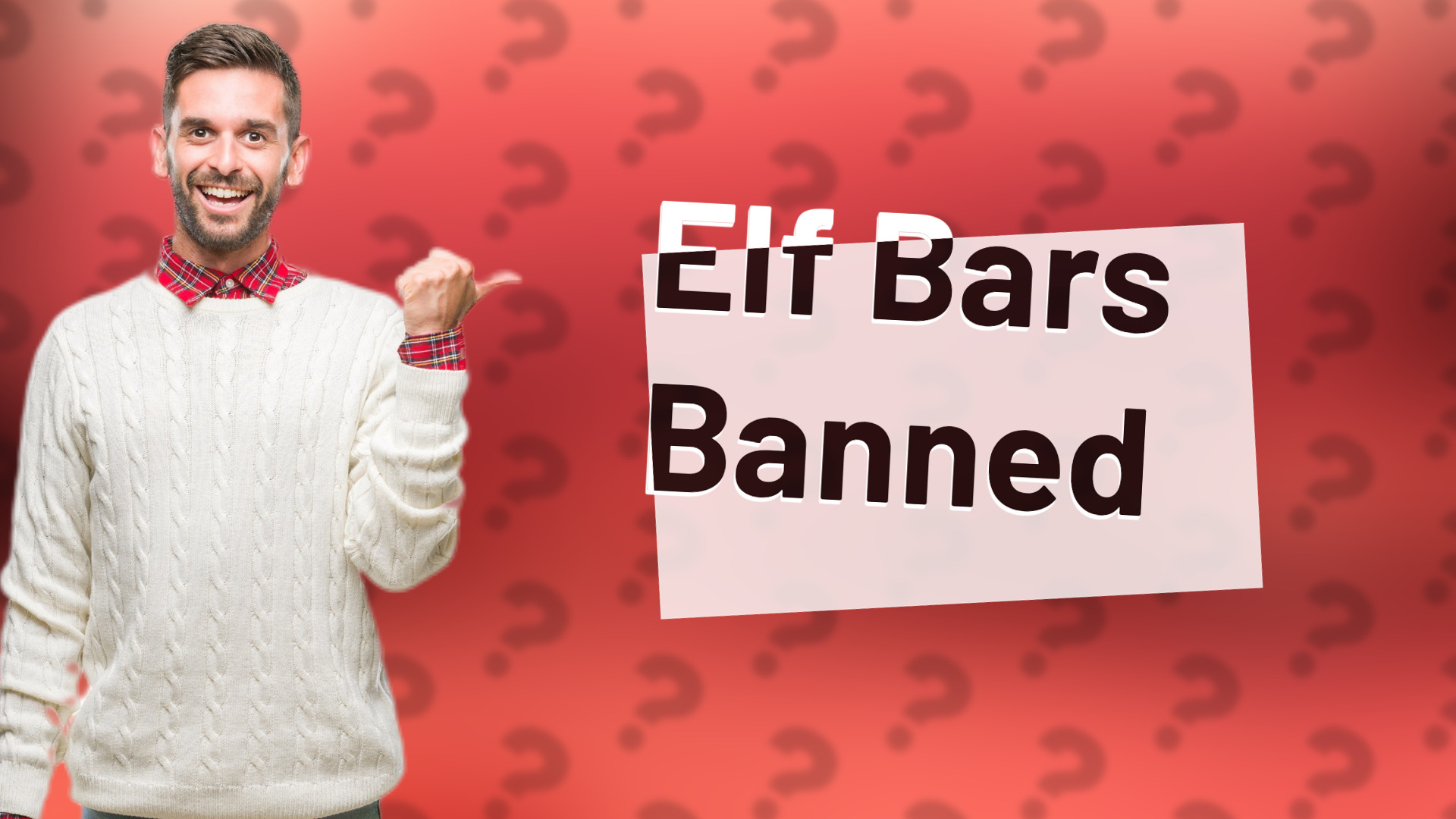 Elf Bars Banned