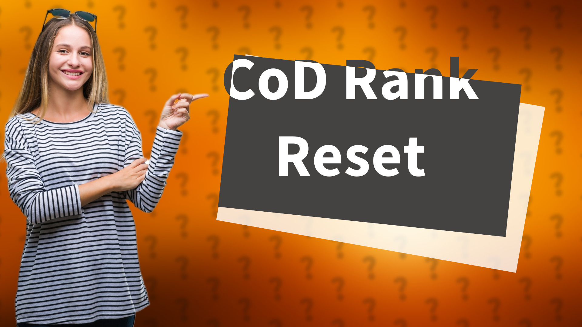 CoD Rank Reset