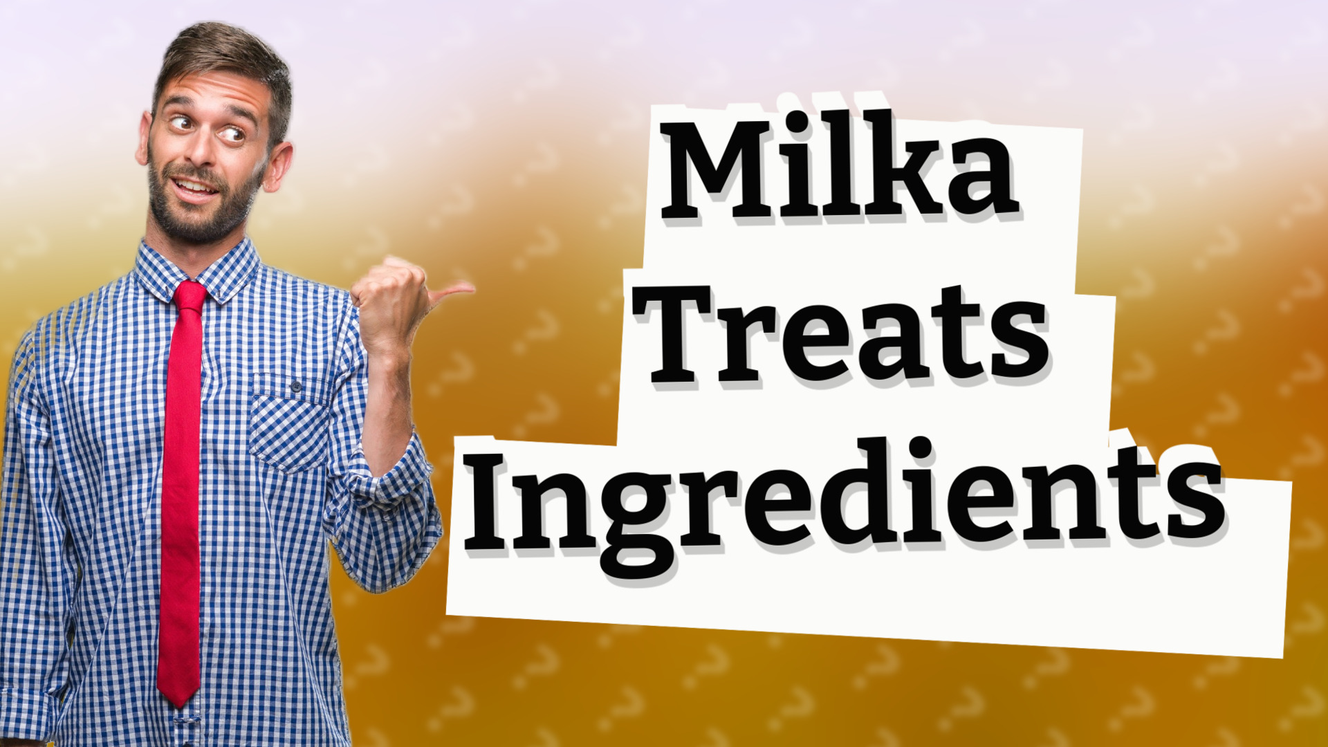 Milka Treats Ingredients