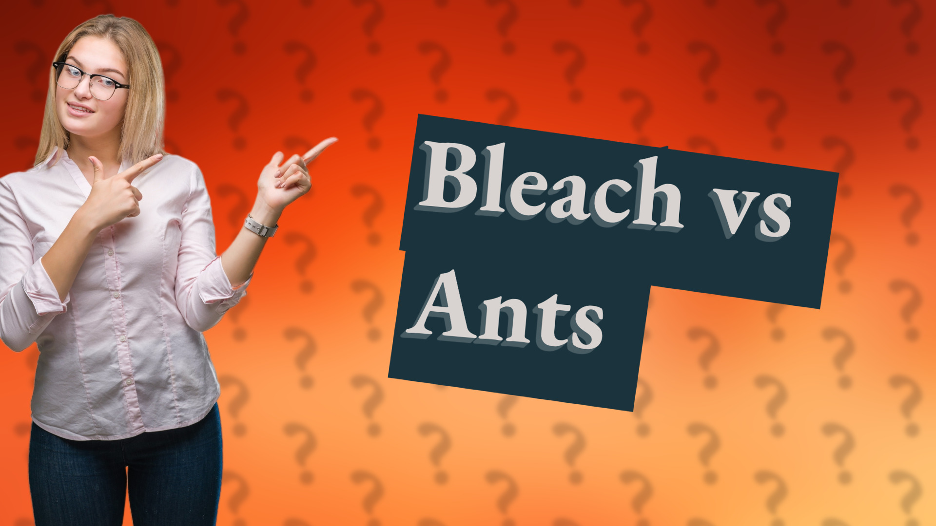 Bleach vs Ants