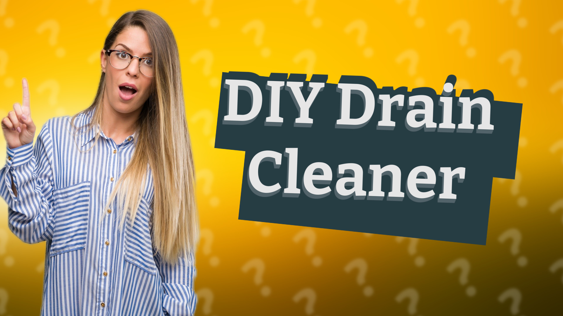 DIY Drain Cleaner