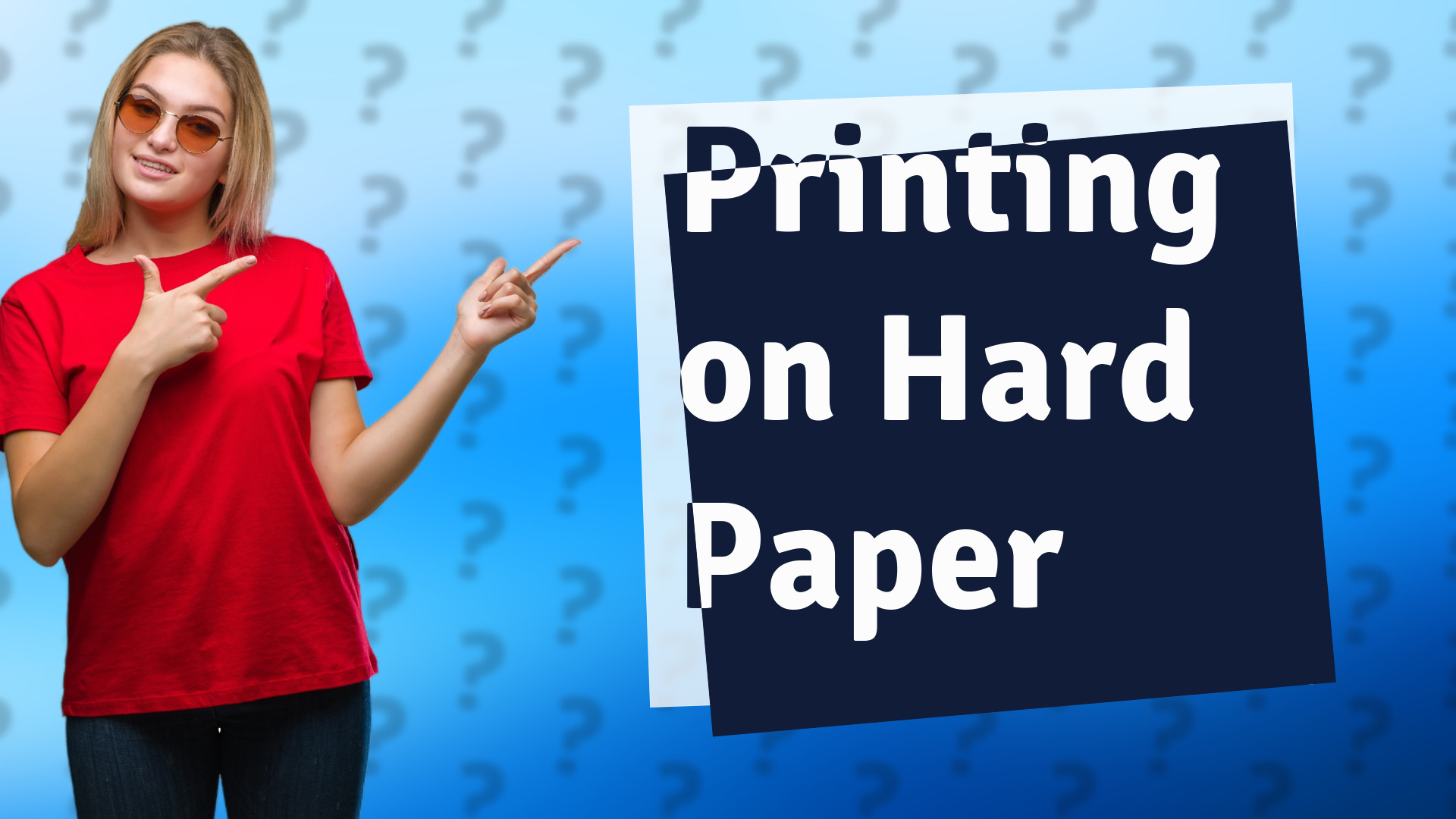Printing on Hard Paper