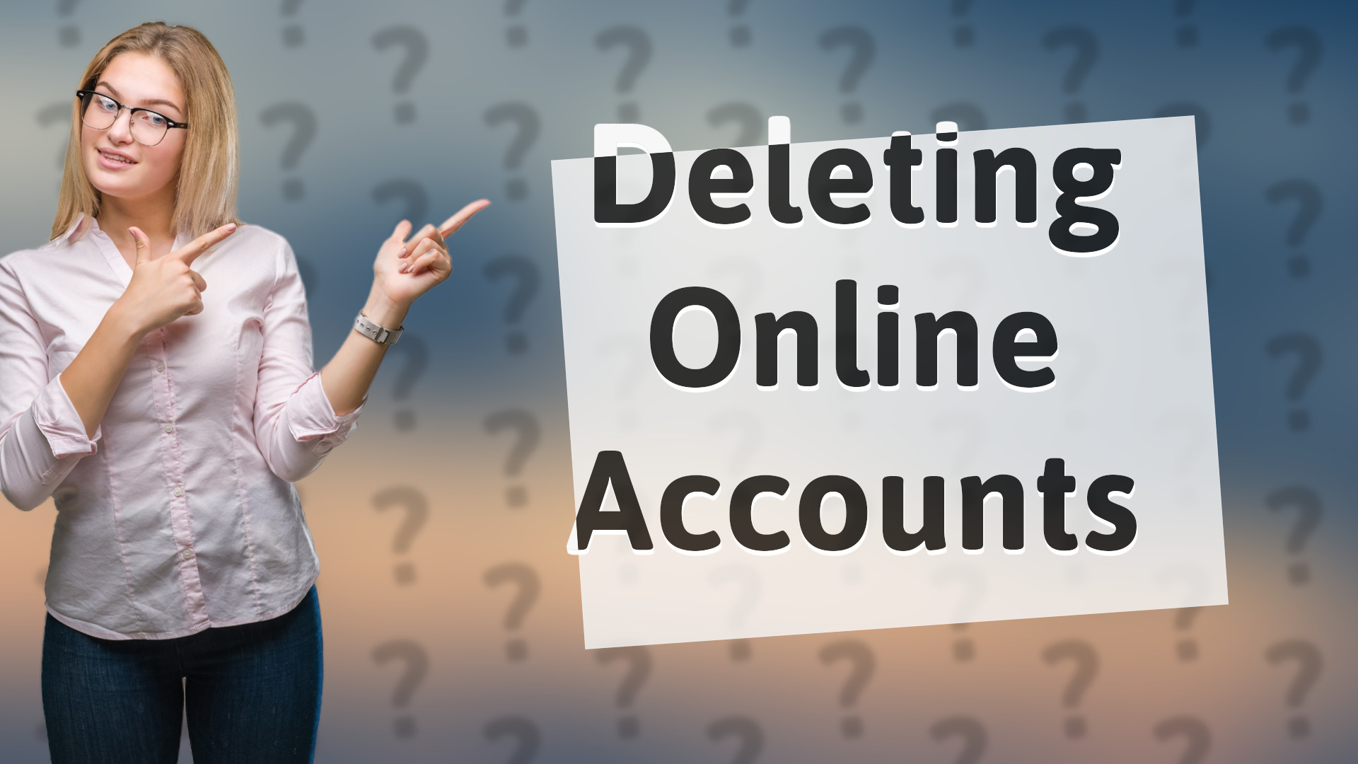 Deleting Online Accounts