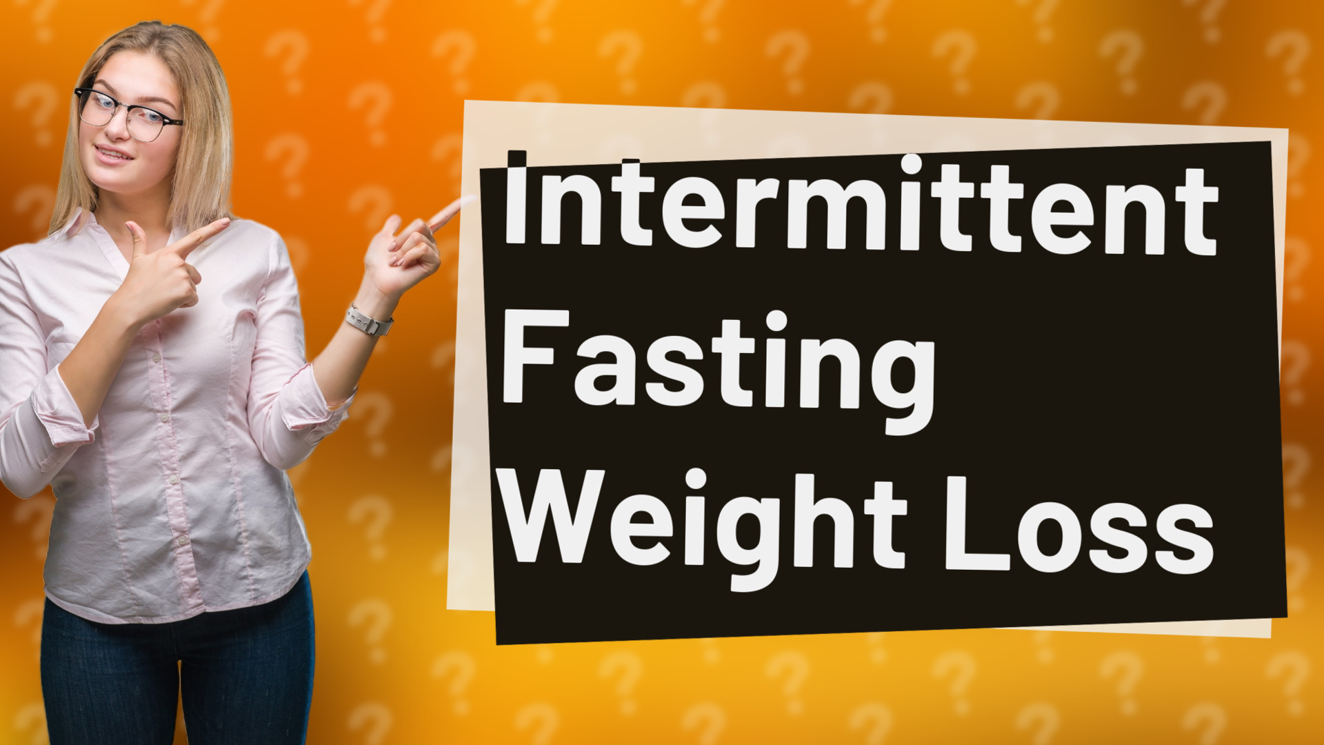Intermittent Fasting Weight Loss