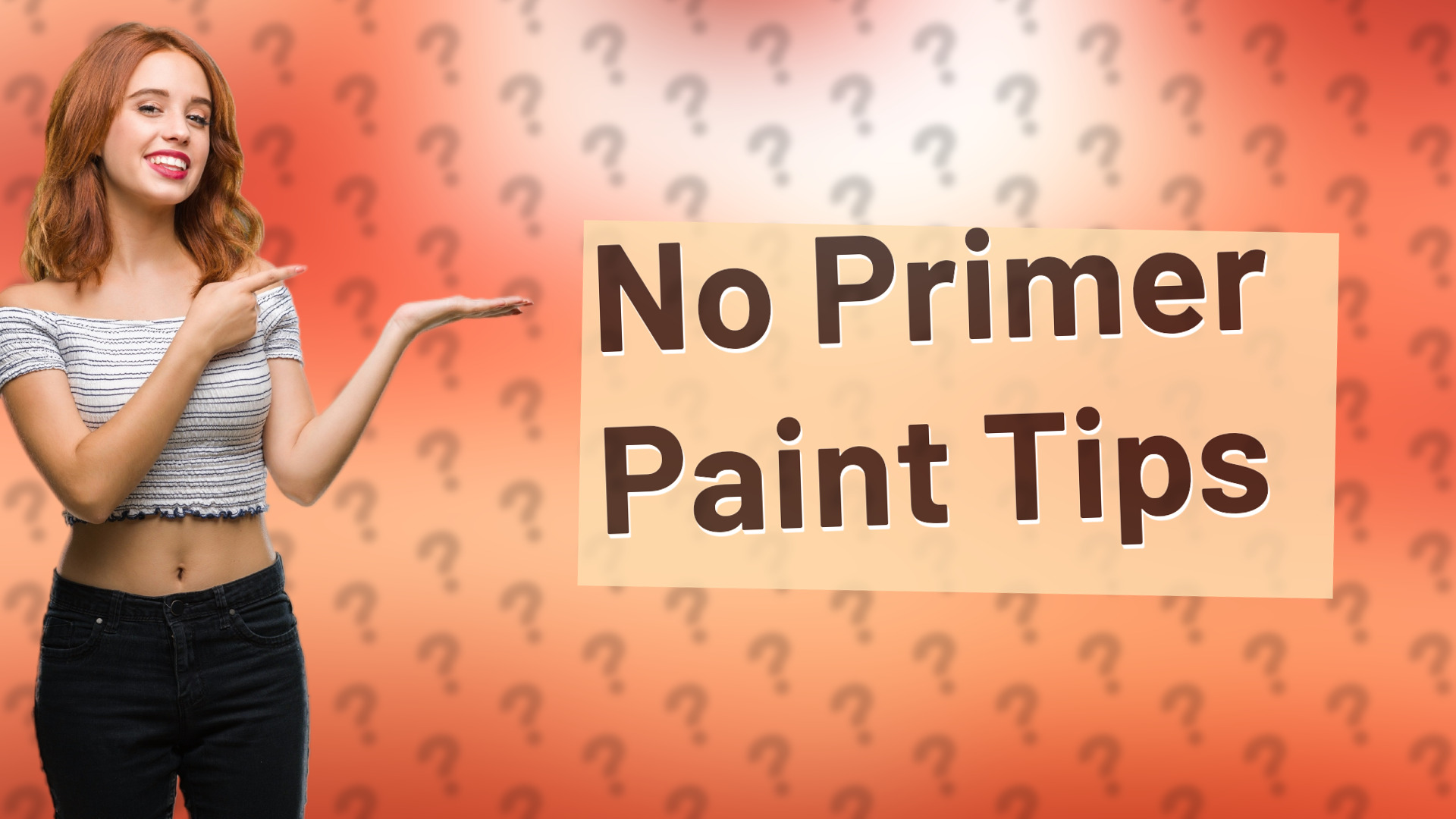 No Primer Paint Tips