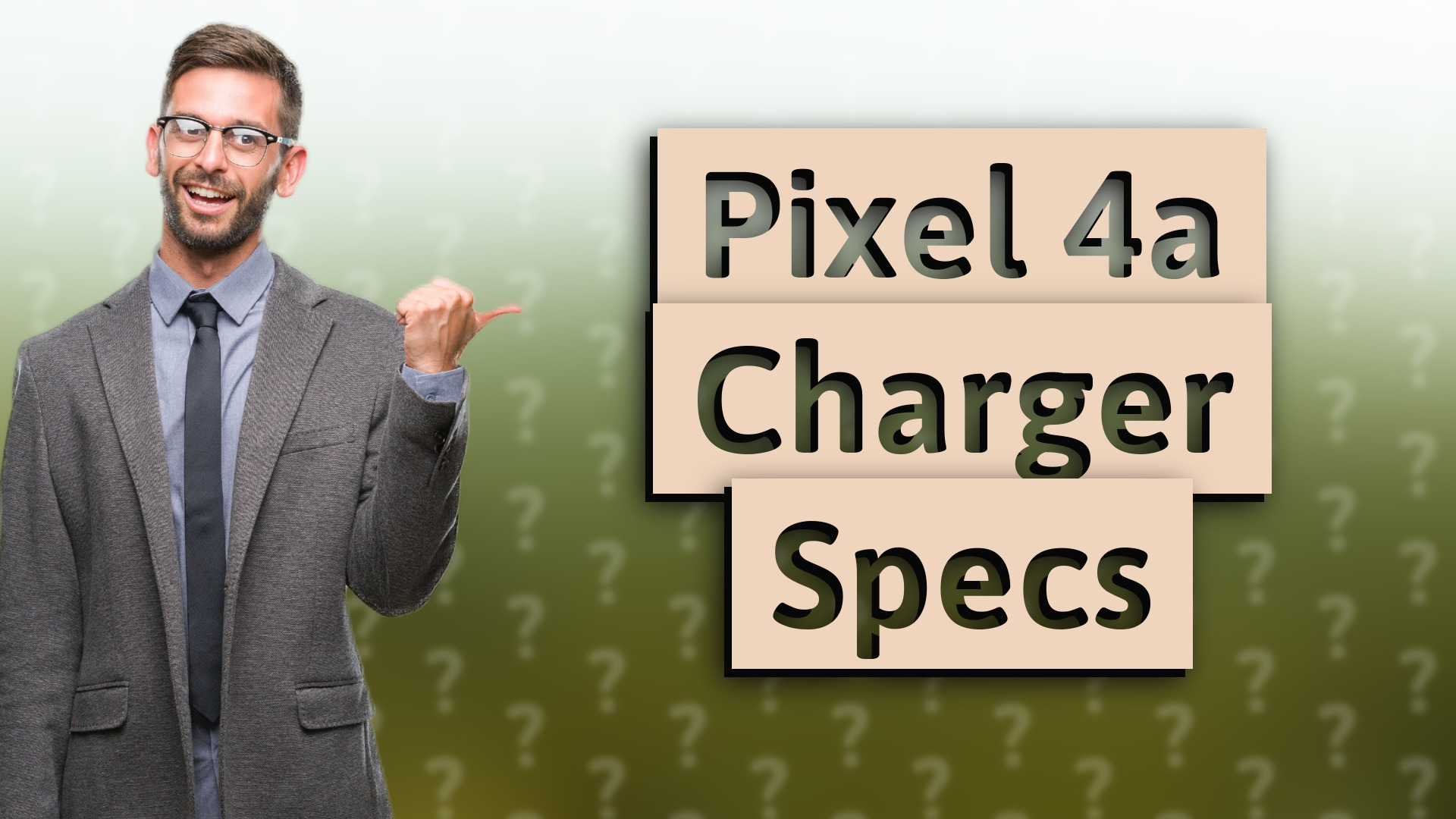 Pixel 4a Charger Specs