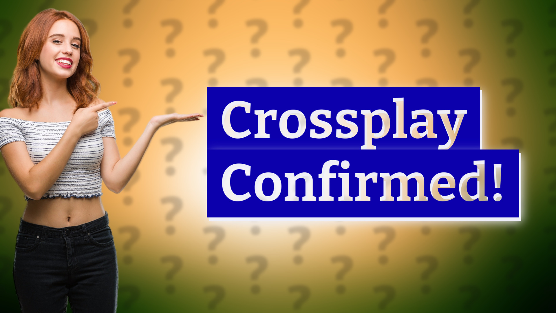 Crossplay Confirmed!