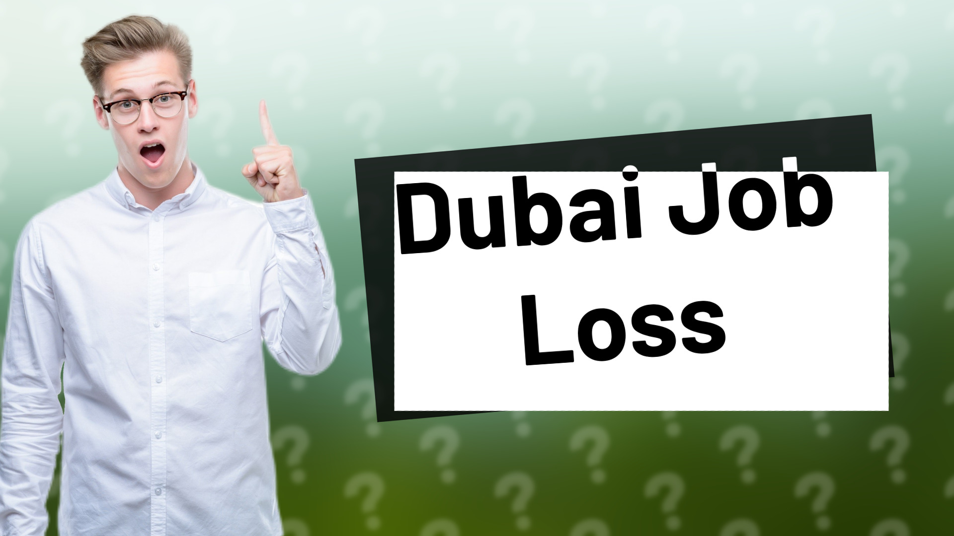 Dubai Job Loss