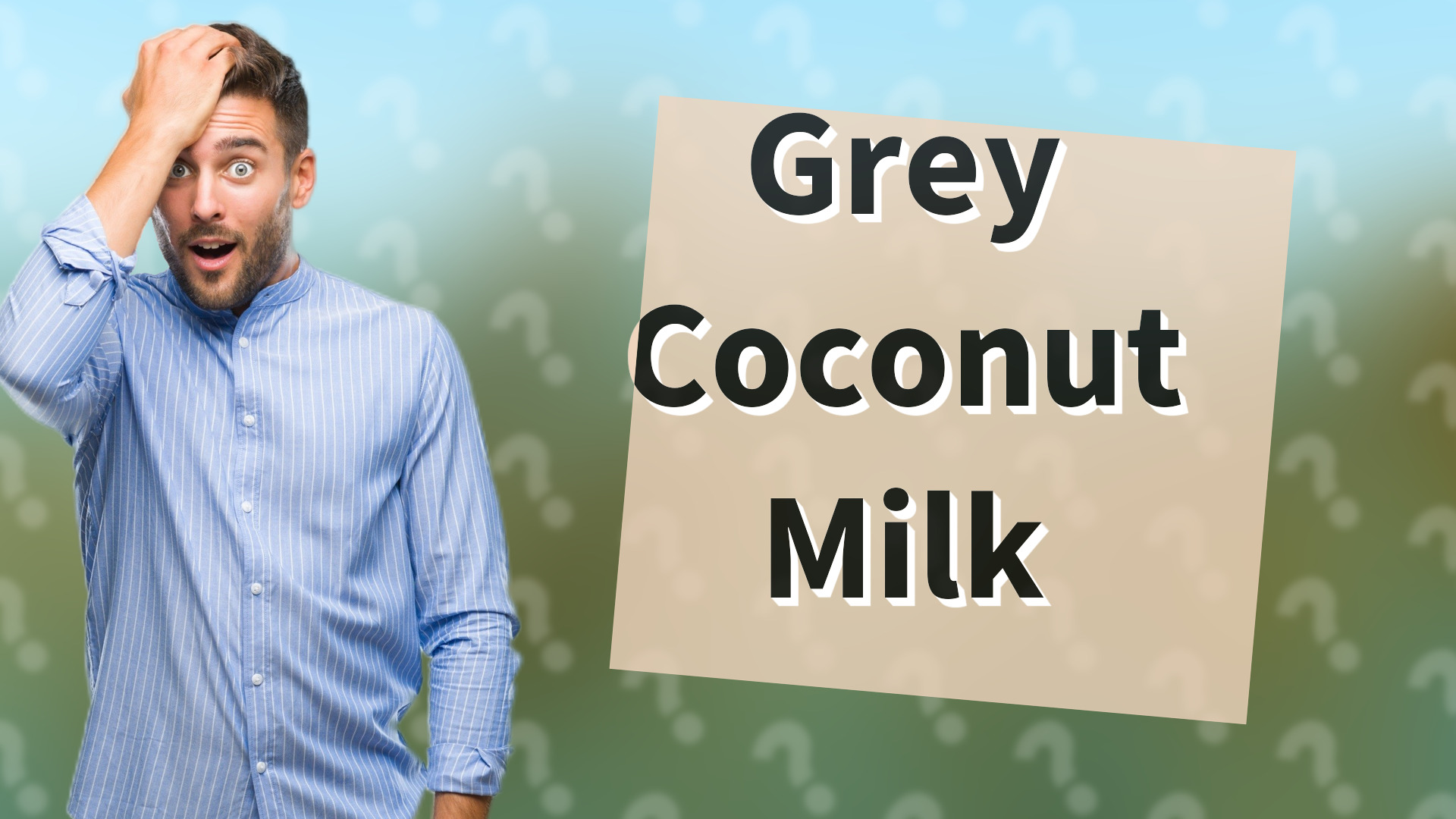 Grey Coconut Milk