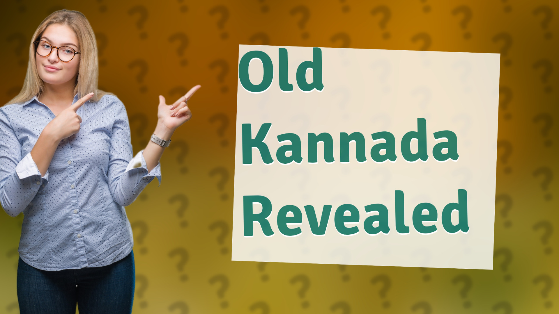 Old Kannada Revealed