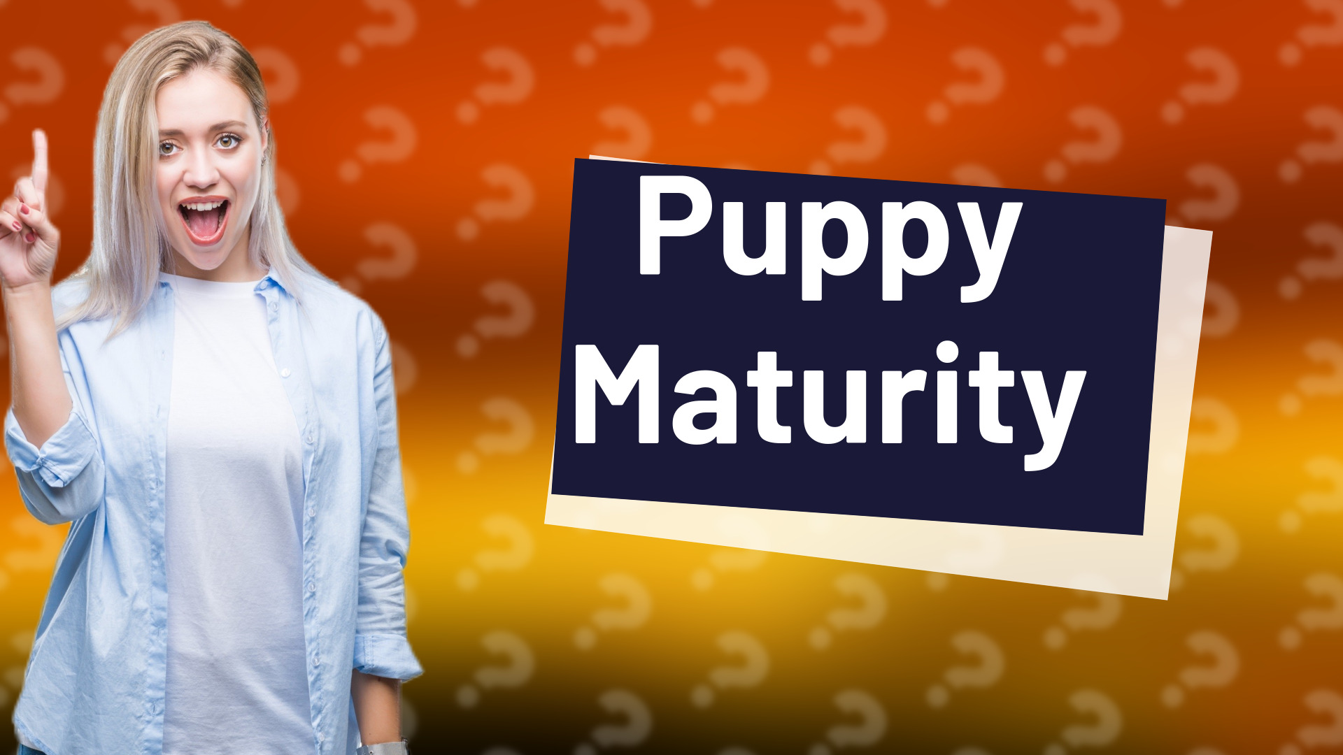 Puppy Maturity