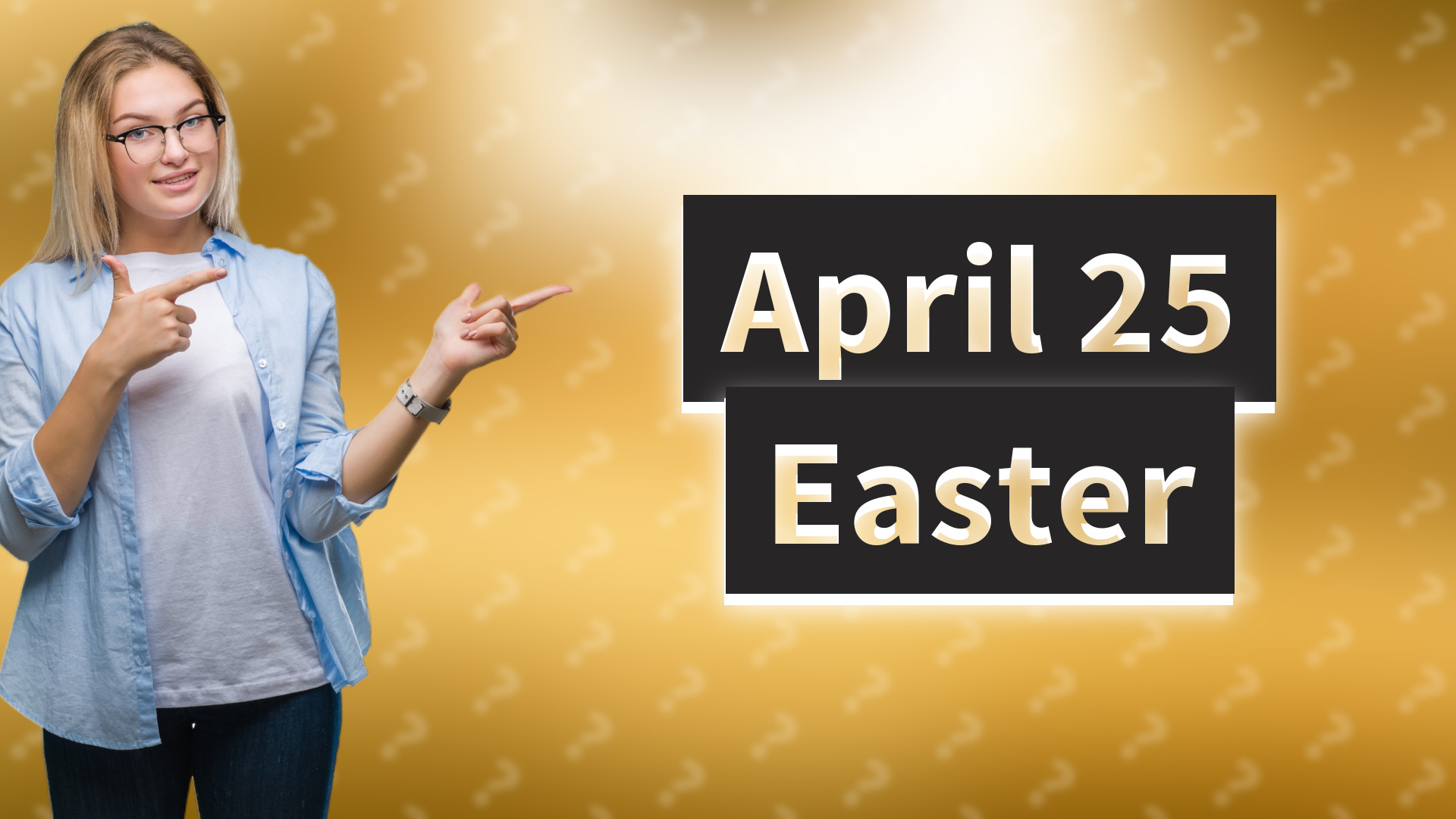 April 25 Easter