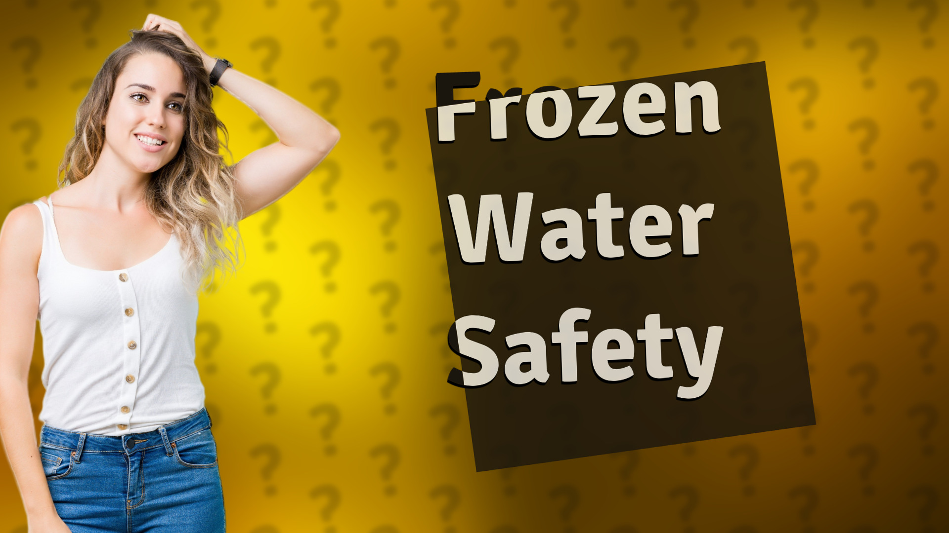Frozen Water Safety