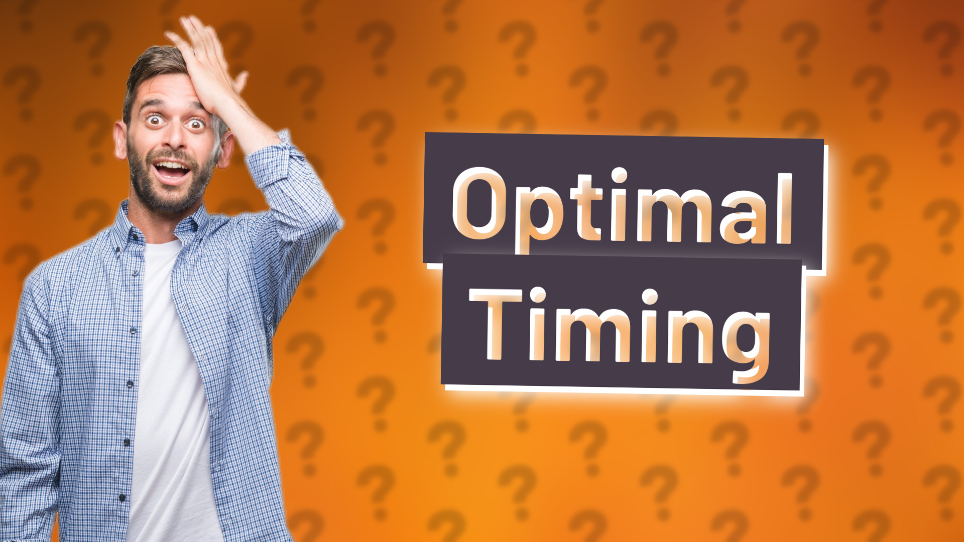 Optimal Timing
