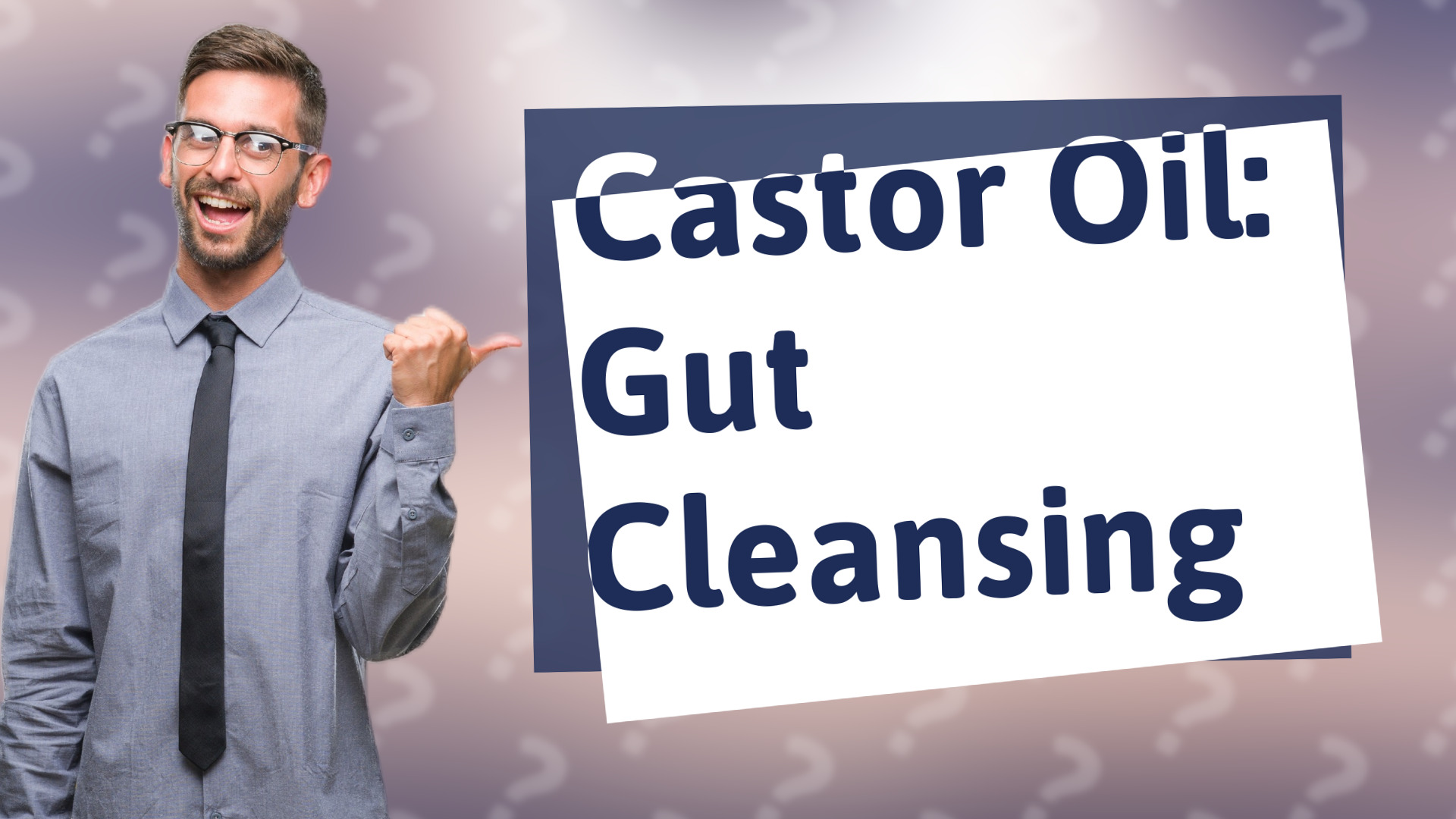 Castor Oil: Gut Cleansing