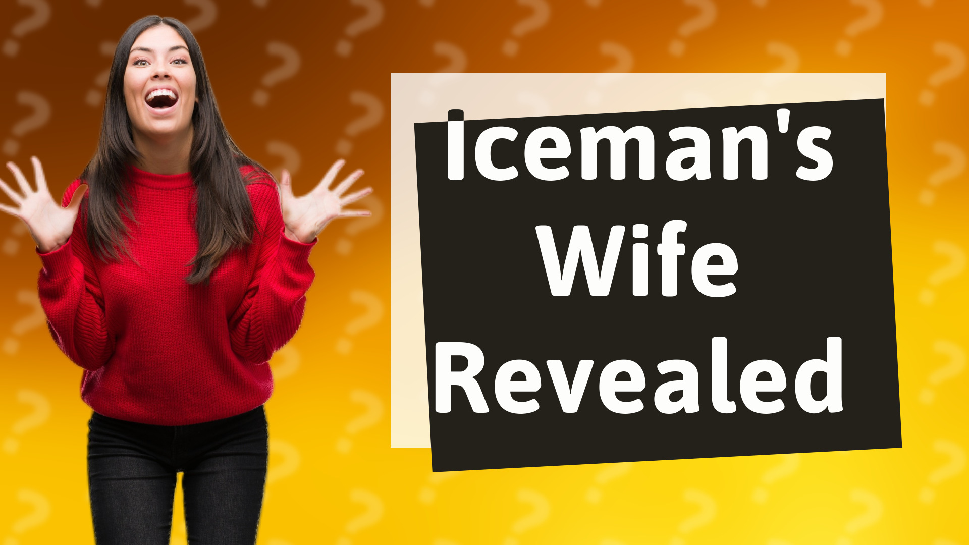 Iceman's Wife Revealed