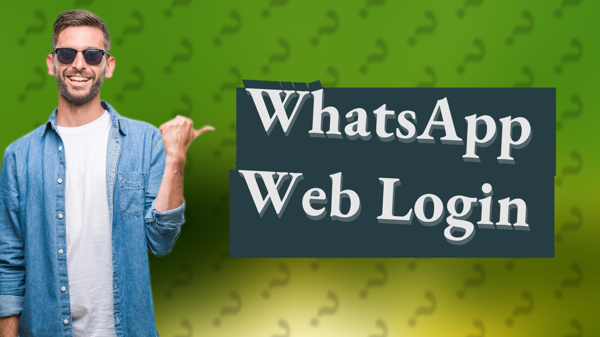 WhatsApp Web Login