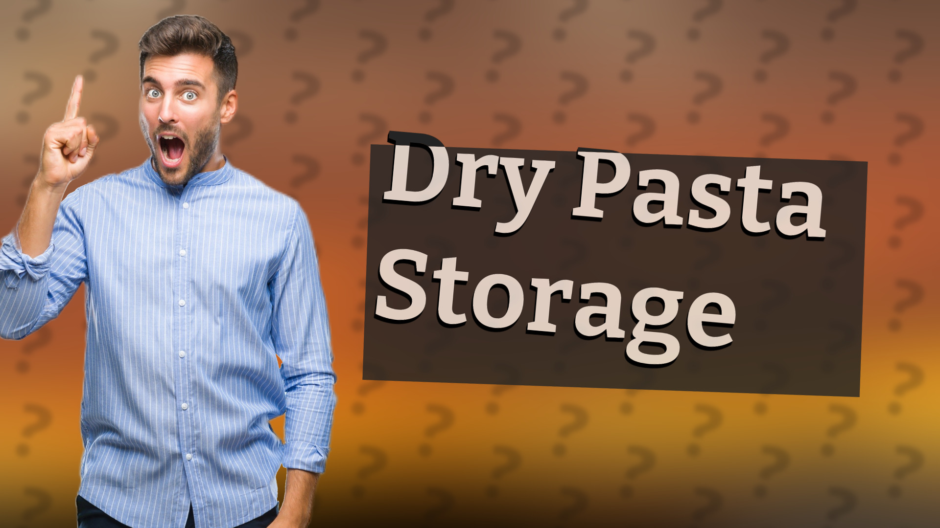 Dry Pasta Storage
