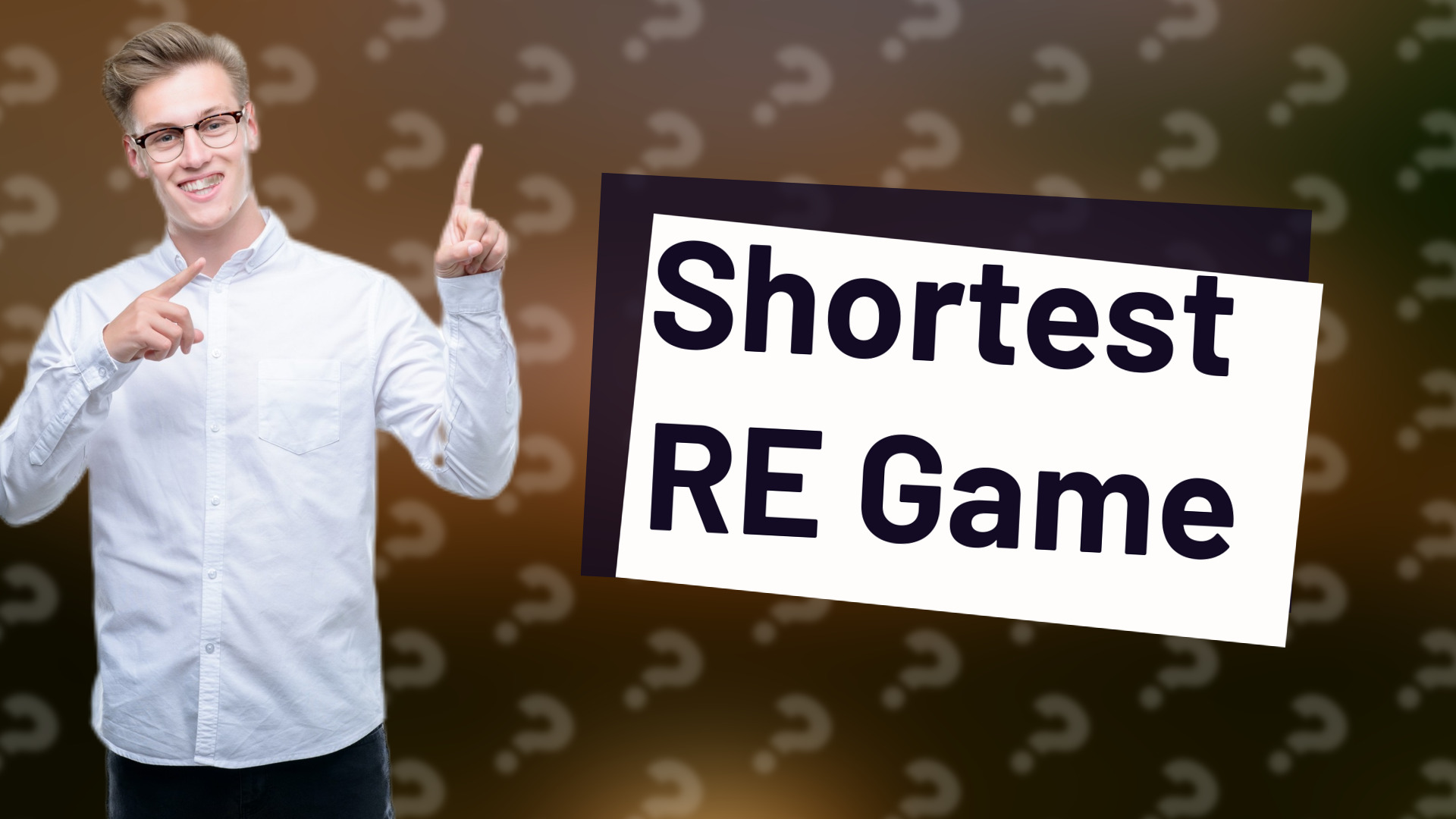 Shortest RE Game