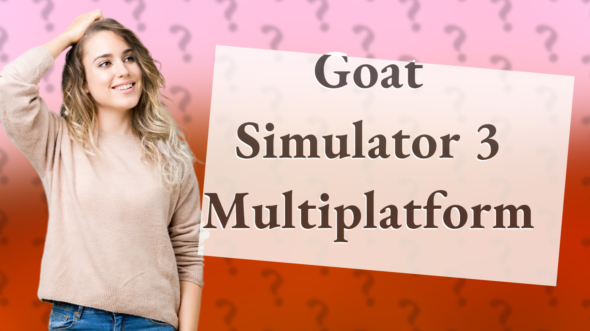 Goat Simulator 3 Multiplatform