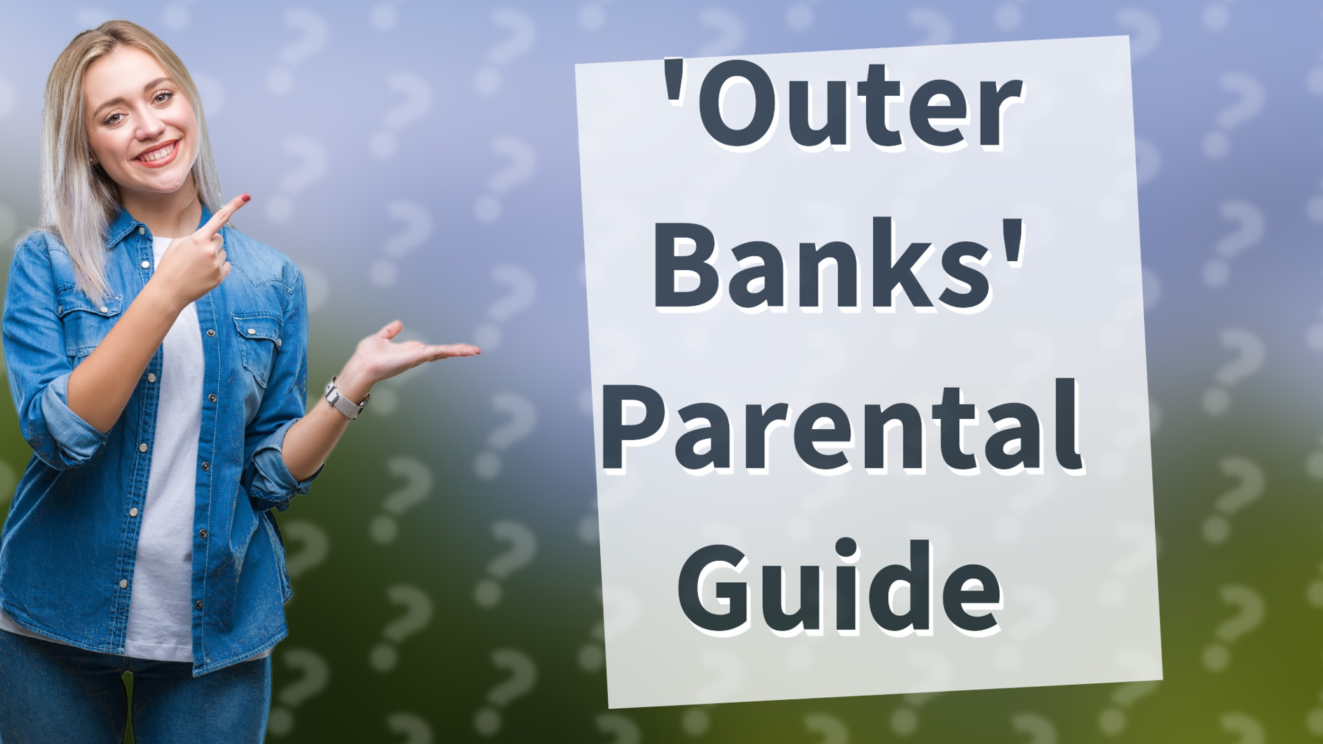 'Outer Banks' Parental Guide