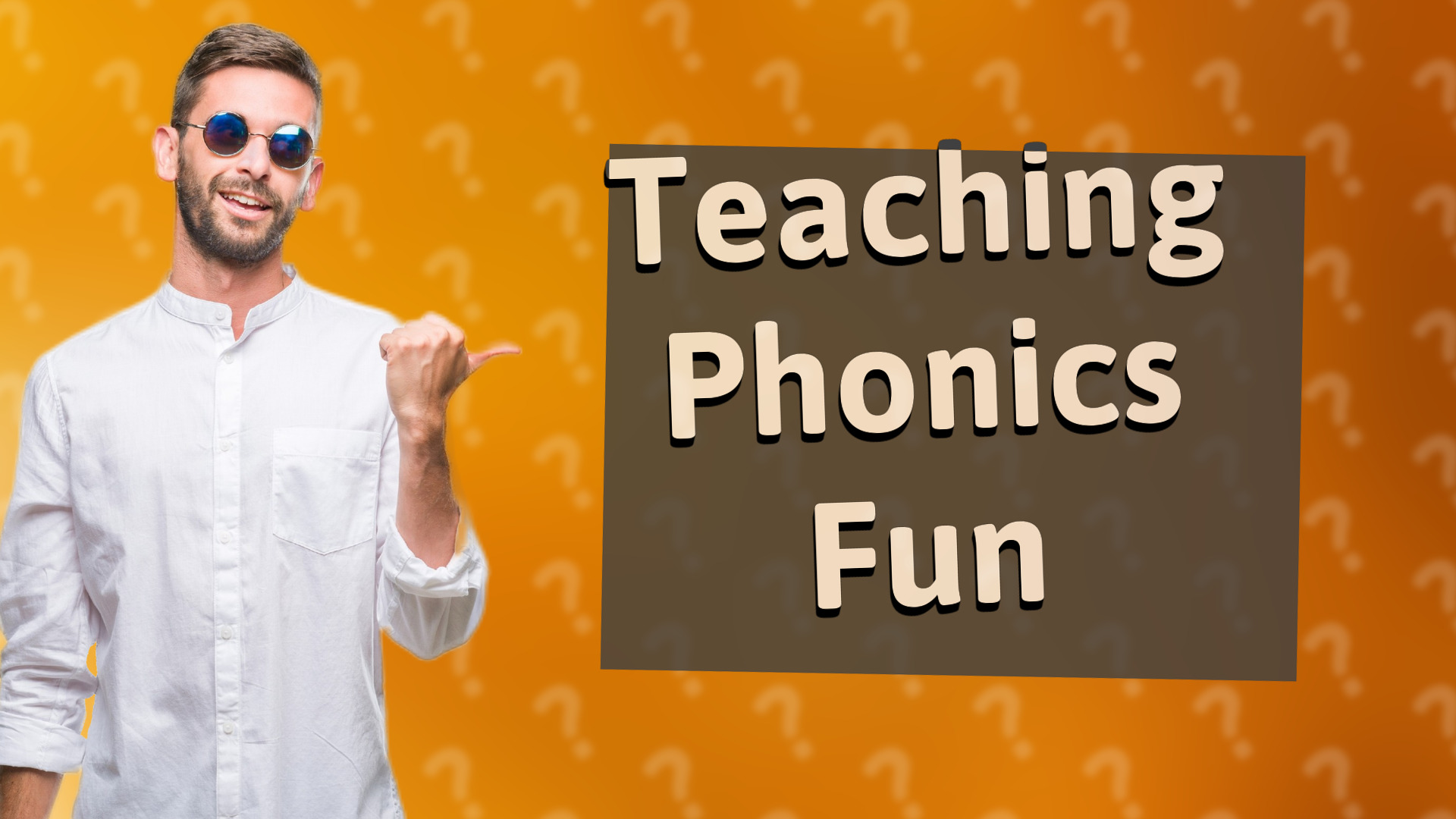 Teaching Phonics Fun