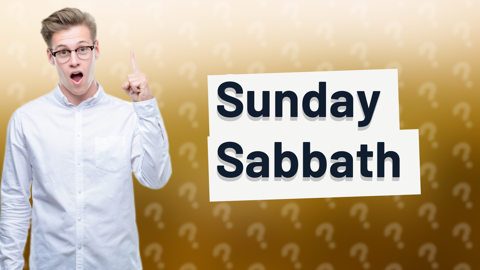 Sunday Sabbath