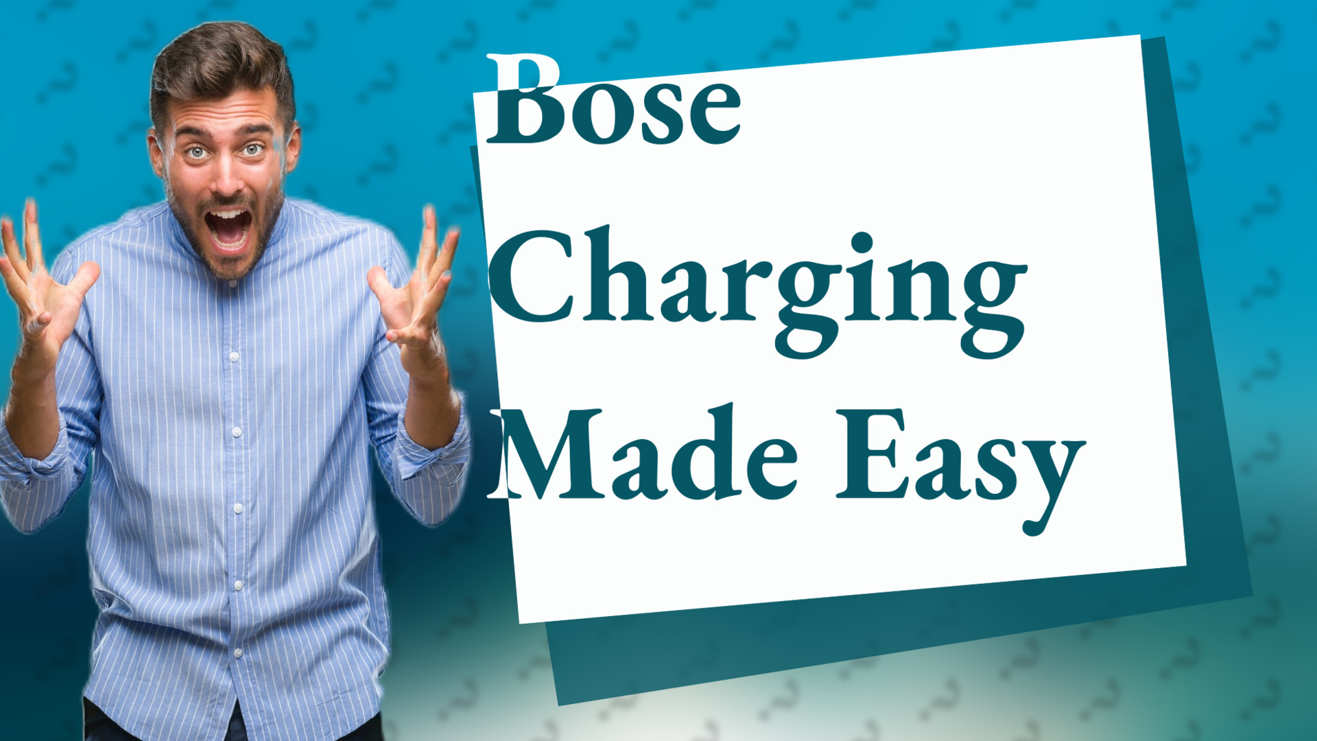 Bose Charging Made Easy