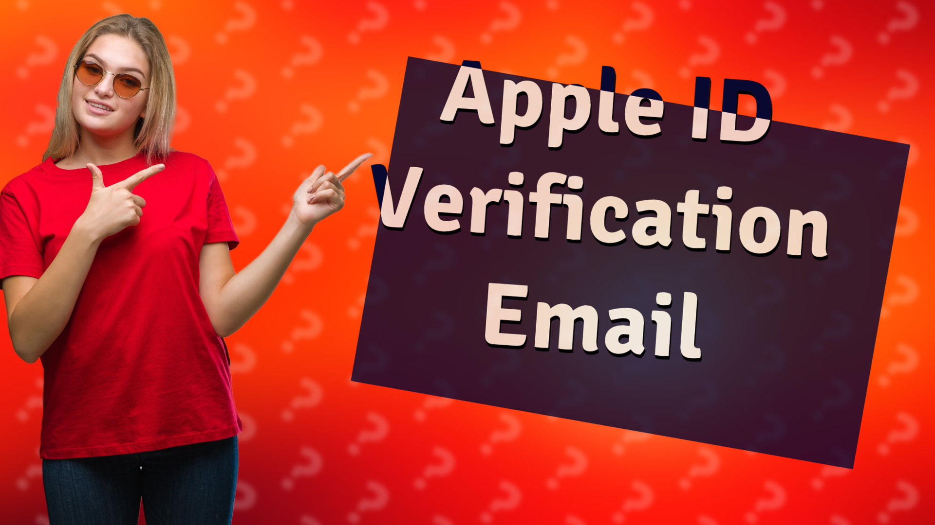 Apple ID Verification Email
