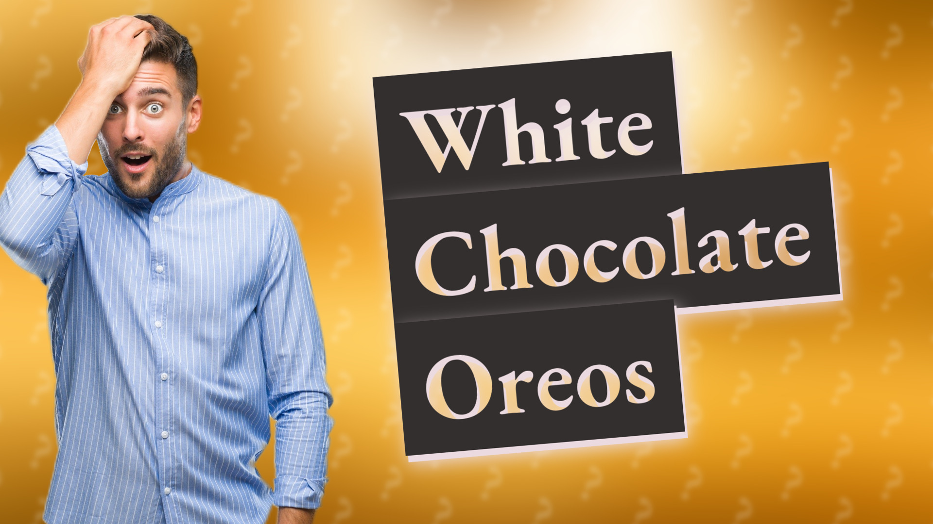 White Chocolate Oreos