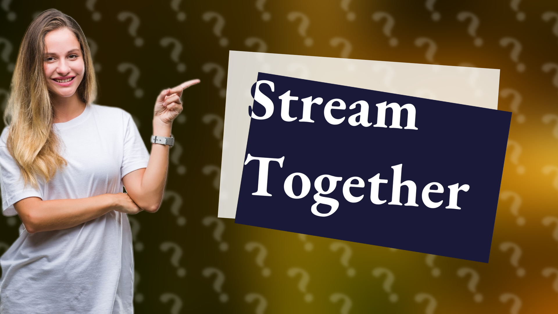 Stream Together