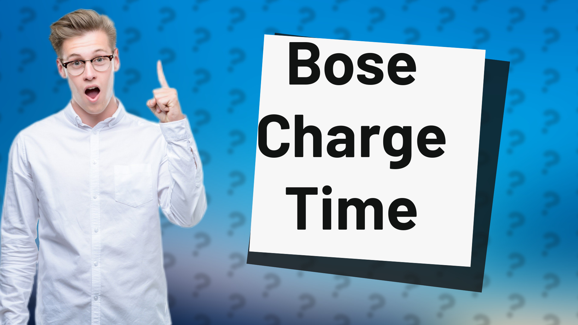 Bose Charge Time