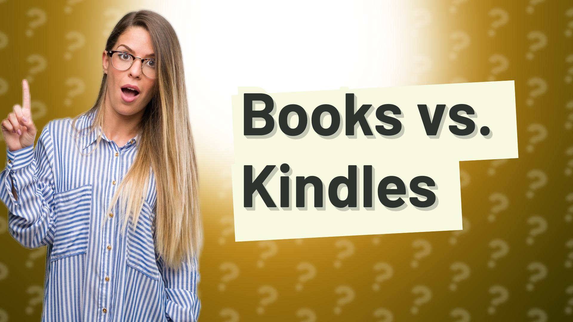 Books vs. Kindles
