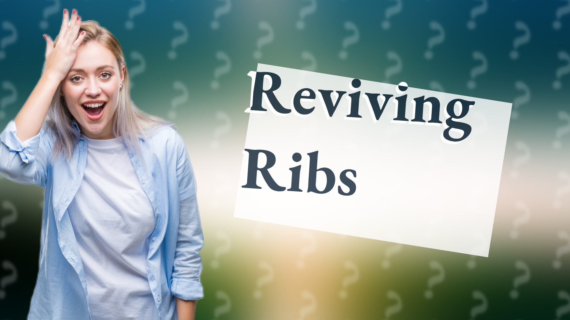 Reviving Ribs