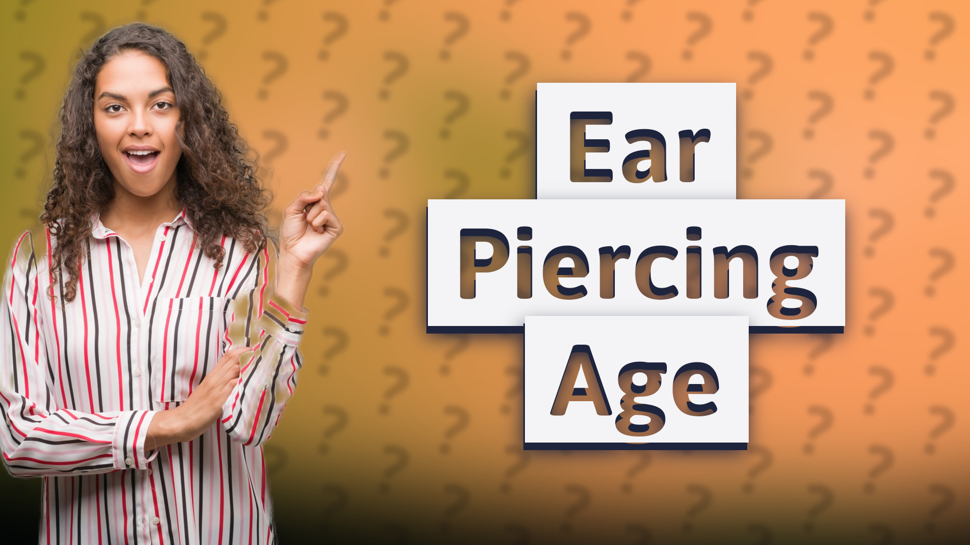 Ear Piercing Age