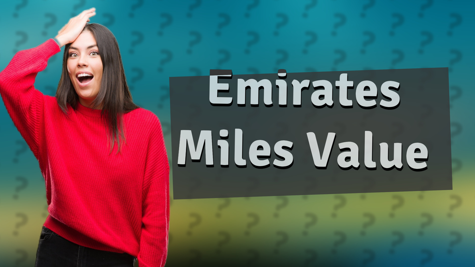 Emirates Miles Value