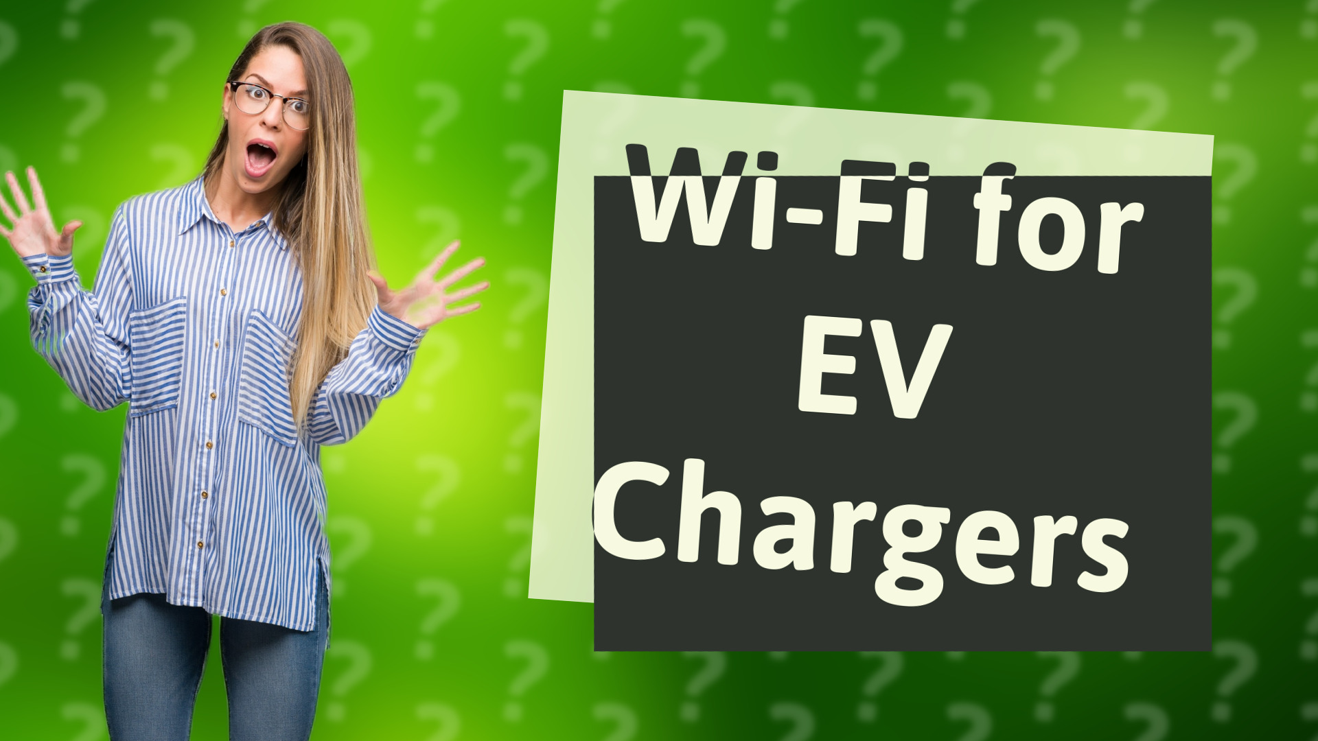 Wi-Fi for EV Chargers