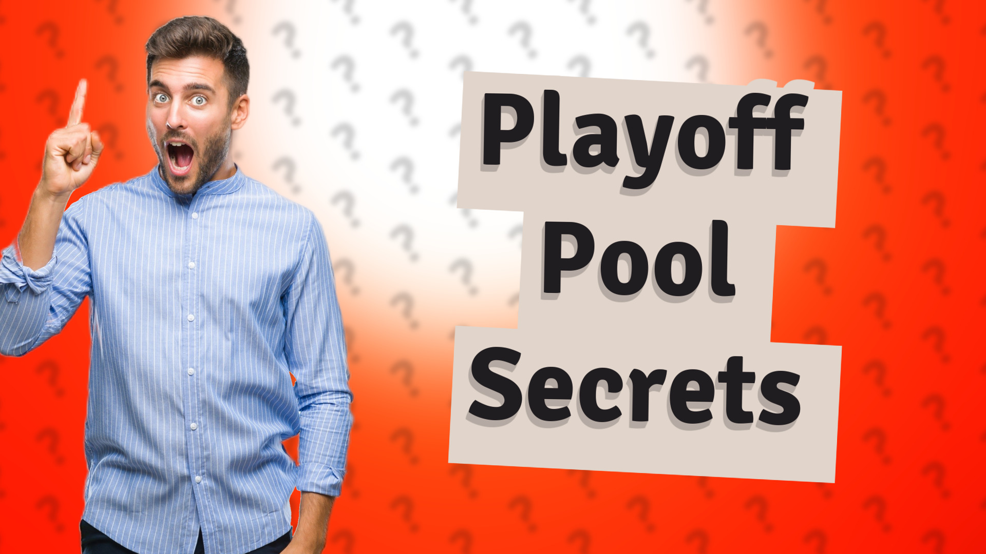 Playoff Pool Secrets
