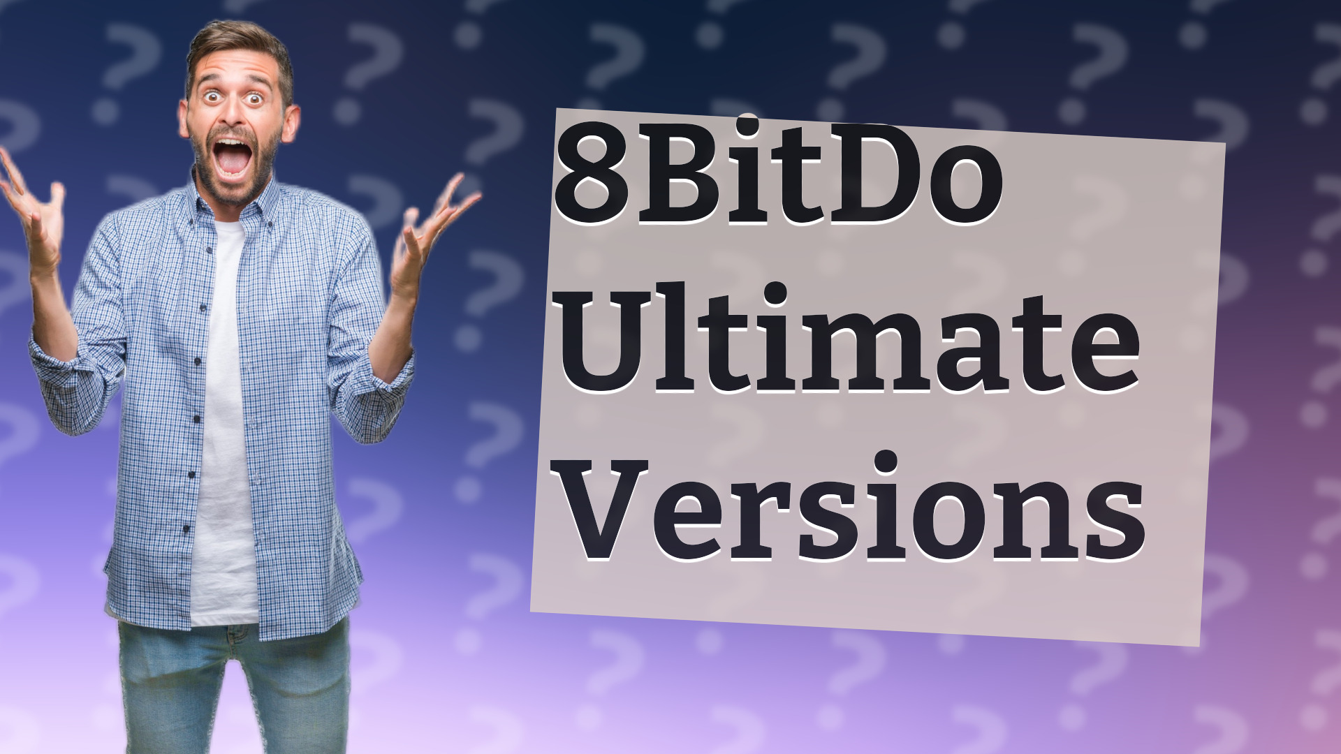 8BitDo Ultimate Versions