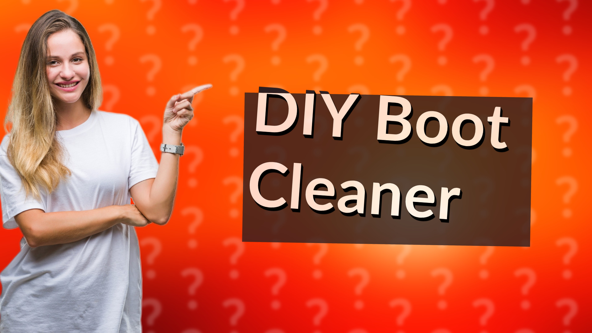 DIY Boot Cleaner