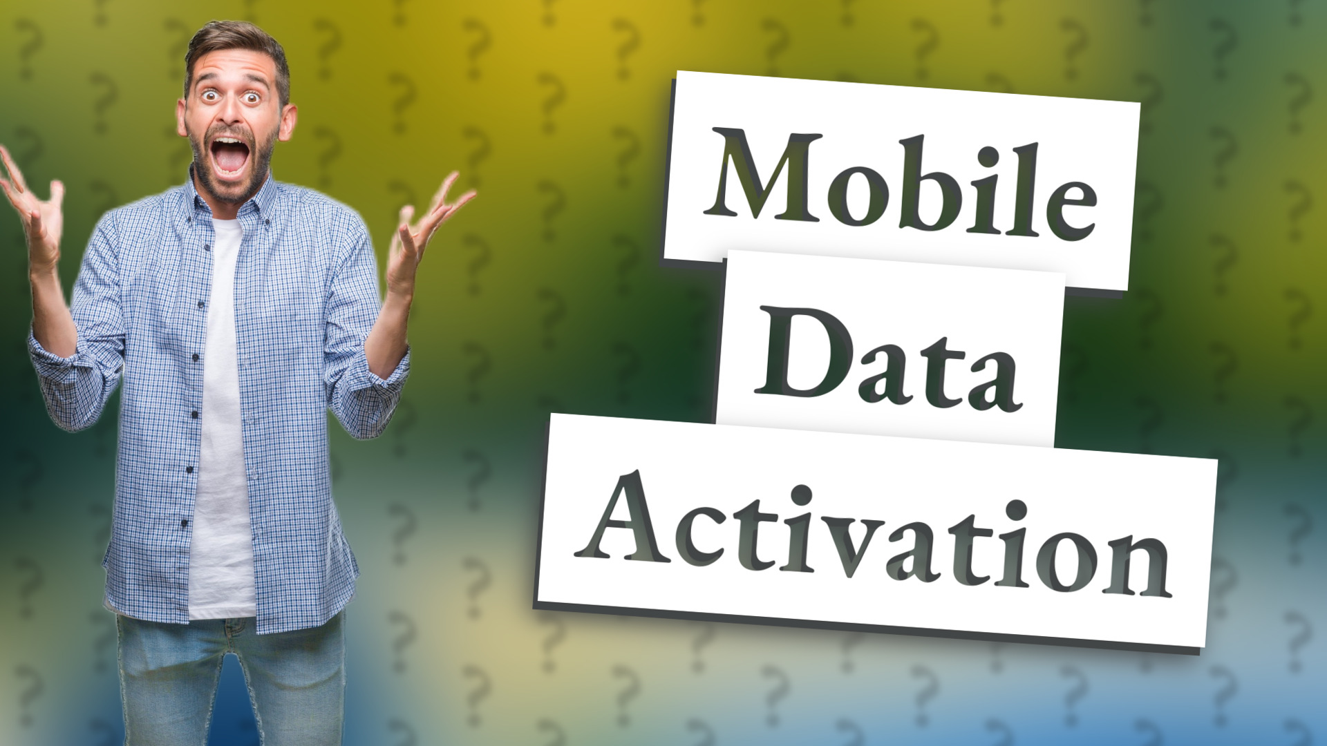 Mobile Data Activation